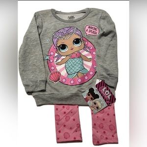 Lol surprise  Sweater and pants set for girls for winter Size 4-5